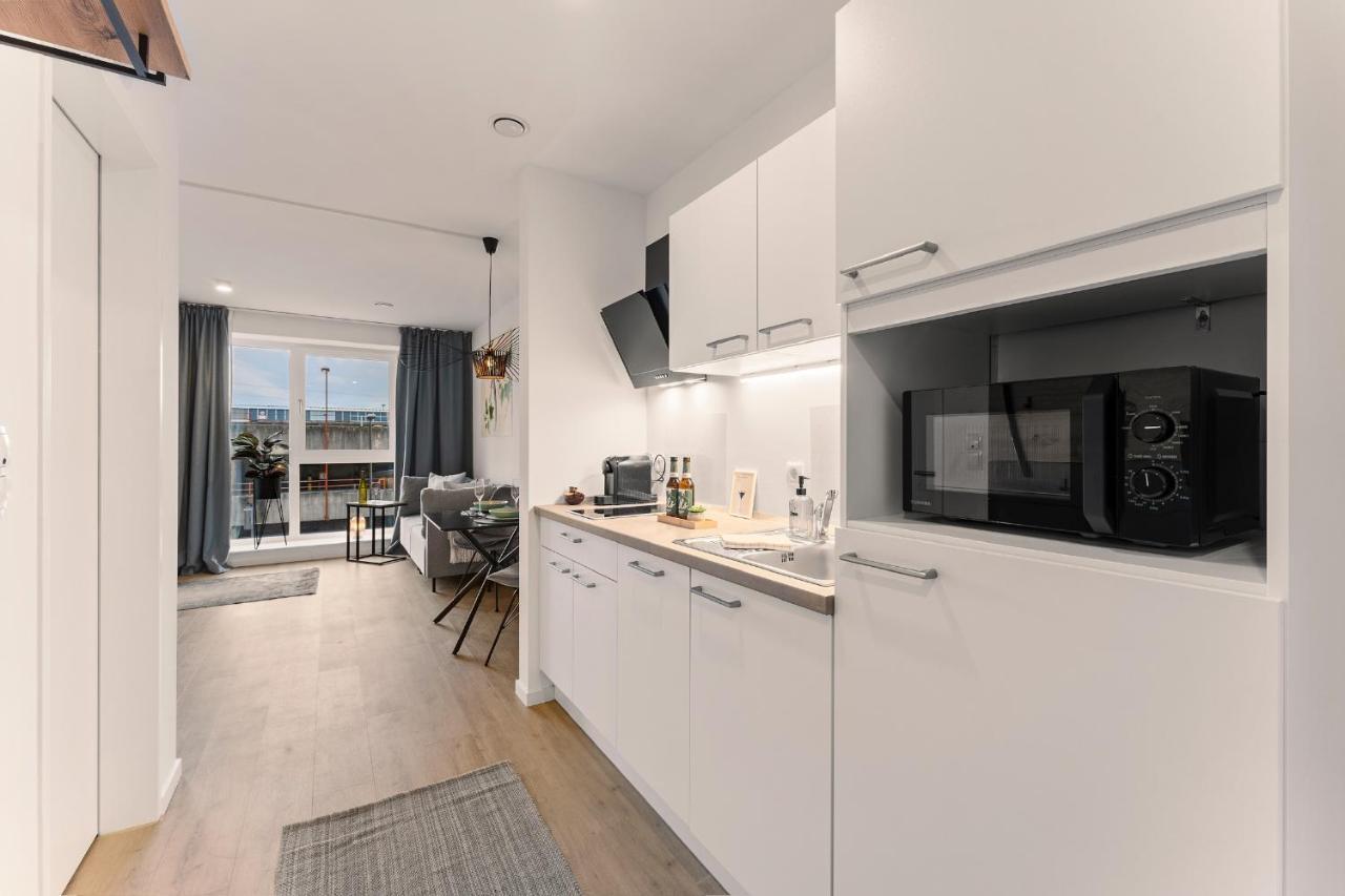 Modernes Apartment Am Gleispark Ольденбург Экстерьер фото