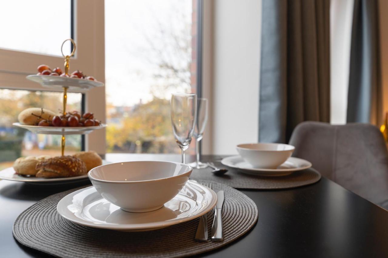 Modernes Apartment Am Gleispark Ольденбург Экстерьер фото